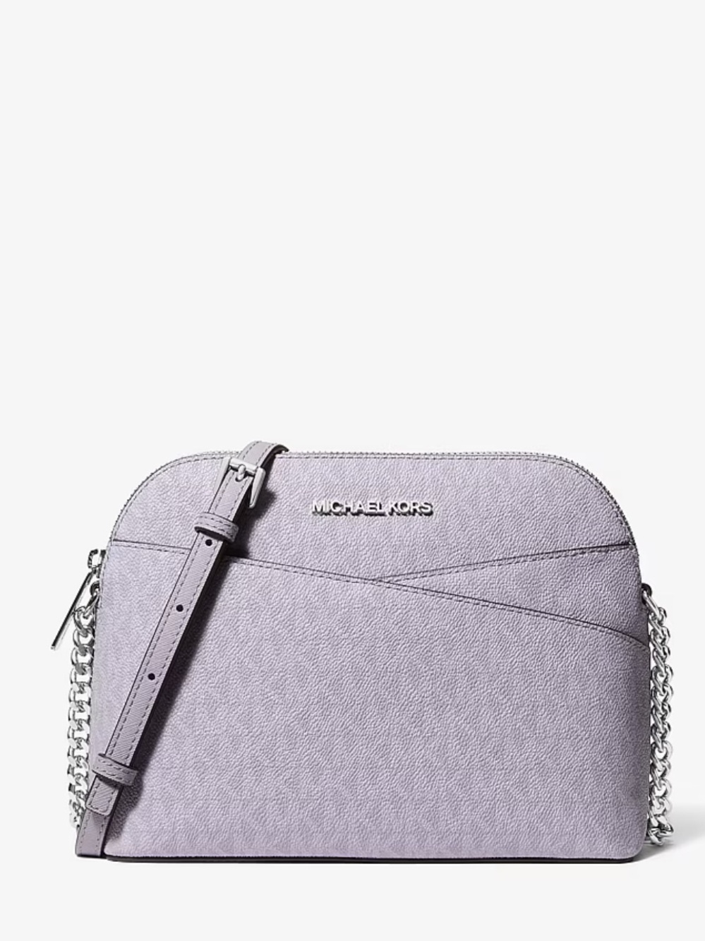 Michael Kors Jet Set Travel Medium Logo Dome Crossbody Bag - Picture 12 of 14